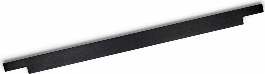 Maner pentru mobila Linear finisaj negru periat L 997 mm 