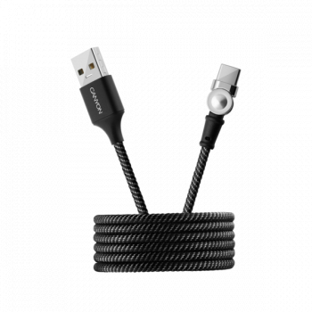 Cablu Canyon UC-8 USB Type-C - USB A 2.0 1m Negru 