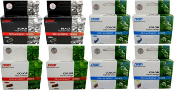 Set Cartus Cerneala Speed Compatibil 2x LC980BK Negru 2x LC980C Cyan 2x LC980M Magenta 2x LC980Y Galben 8430 pagini 