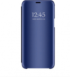 Husa de protectie Clear View pentru Samsung Galaxy S20 FE si S20 FE 5G flip cover Albastru BBL2486 