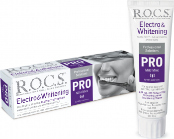 Pasta de dinti R.O.C.S. PRO Electro and Whitening 135gr 