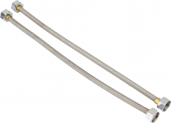 Set racordurii flexibile inox 40cm G1/2 1/2 