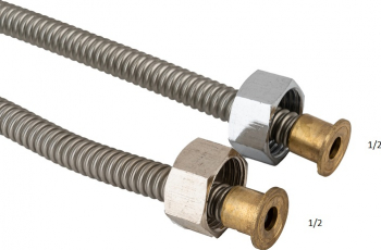 Set racordurii flexibile inox 50cm G1/2 1/2 