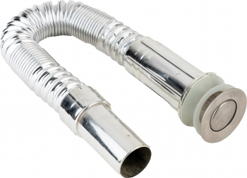 Sifon inox evacuare lavoar 60 mm iesire 40 mm 