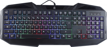 Tastatura pentru gaming ULTRA responsive iluminata LED interfata USB Plug and Play SHO2323 