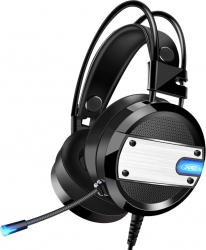 Casti cu microfon bass boost Negru SHO2351