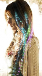 Clema par cu led accesoriu fetite lumini multicolore 