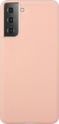 Husa de protectie flexibila pentru Samsung Galaxy S21 5G bumper carcasa soft TPU Light Pink SHO2345 