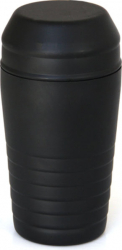 Shaker inox RAKI cu filtru 600ml neagra 