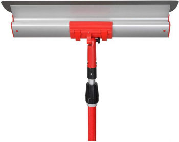 Gletiera Profesionala Premium ZuperPRO + Maner-Adaptor + Telescop 2.2m lama Superflexibila si Inlocuibila din Inox 0.3 mm 15 cm 