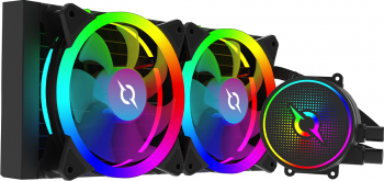 Cooler Procesor cu lichid AQIRYS Aquarius 240 AiO ARGB Black 