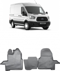 Covorase auto cauciuc stil tavita Ford Transit 2014-2019 