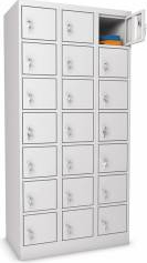 Dulap metalic pastrare valori cu 21 compartimente 900x500x1800 mm EXTRA 
