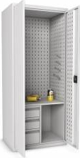 Dulap metalic pentru scule cu 3 sertare si interior perforat 700x500x1800 mm EXTRA 