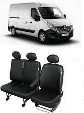 Huse Scaune din piele Renault Master 3 locuri 2+1 2015-2019 