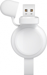 Incarcator magnetic wireless pentru Apple Watch 2/3/4/5/6 Alb BBL2804 