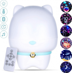Lampa de veghe/proiector cu boxa bluetooth My little friend AddaGifts 