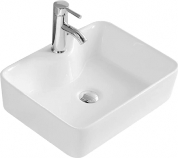 Lavoar pe blat Raulconstruct Grande 48 x 37 cm fara preaplin ceramica sanitara 