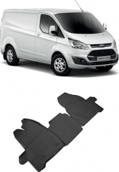 SET COVORASE AUTO CAUCIUC FORD TRANSIT TOURNEO CUSTOM 2013-2019 scurt FATA