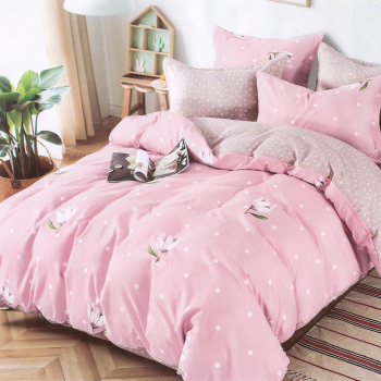Set lenjerie pat R746 Roz 200x230cm 