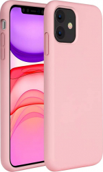 Husa protectie compatibila cu iPhone 11 ultra slim silicon Roz interior din microfibra protectie camera protectie ecran PlanetPhone 