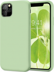 Husa protectie iPhone 11 X-level and reg PREMIUM ultra slim silicon Verde interior din microfibra 