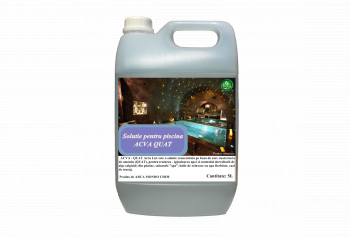 Solutie pentru piscine antialge Acva Quat ARCA LUX bidon 5 L 