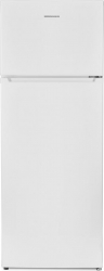 Frigider cu doua usi Heinner HF-V213E++ 213 L Clasa E H 144 cm Control mecanic Termostat ajustabil IIluminare LED Alb 