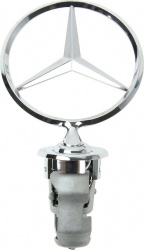 Emblema Star Mercedes Benz montare pe capota 133mm 