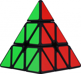 Cub Rubik Zenuk and reg - Forma Piramida Antistres Multicolor 