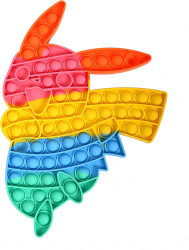Jucarie Antistres Zenuk and reg - Pop It Now Forma Pikachu Interactive Silicon Multicolor 