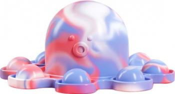 Jucarie Caracatita Reversibila Zenuk and reg - POP IT Breloc Fidget Toy Multicolor 