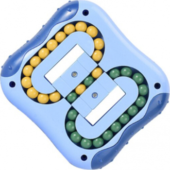 Jucarie Intelingenta Zenuk and reg - Magic Bean Fidget toy Antistres Albastru 
