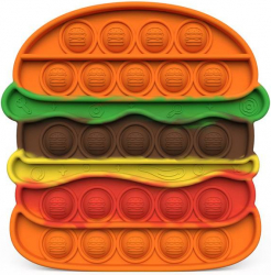Jucarie Senzoriala Antistres Zenuk and reg - Pop It Now Forma Burger Antistres Multicolor 