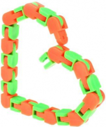 Jucarie Senzoriala Antistres Zenuk and reg - Puzzle de Decompresie 24 piese Verde/Portocaliu 