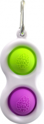 Jucarie Senzoriala Zenuk and reg - Dimple Fidget Toy Breloc Antistres Multicolor 