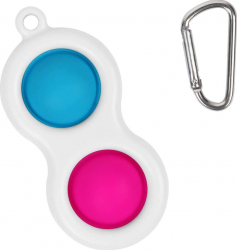 Jucarie Senzoriala Zenuk - Dimple Fidget Toy Breloc Antistres Multicolor 