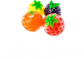 Set 12 Mingi Slime Zenuk and reg - Squeeze Forma Fructe Multicolor 