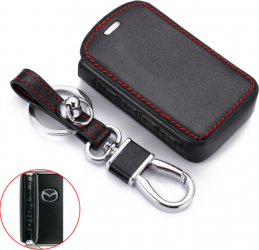 Husa Cheie Auto Mazda M4 and ndash CX4 CX5 CX8 CX9 CX30 CX50 din piele 