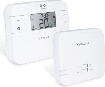 Termostat programabil Salus RT510RF Wi-Fi Mod Sleep Functie Anti-inghet Alb