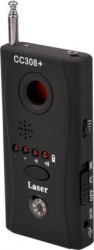 Detector de semnal emis de camere video de supraveghere si microfoane spion 