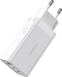 Incarcator de priza 65 W quick charge 2 x USB-C si 1 x USB-A Alb SHO2798 