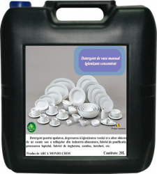 Detergent de vase manual igienizant concentrat ARCA LUX bidon 20 L 