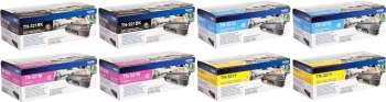 Pachet Cartus toner Brother Original 2x TN321BK Negru 2x TN321C Cyan 2x TN321M Magenta 2x TN321Y Galben 20000 pagini 