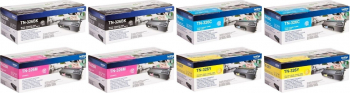 Pachet Cartus toner Brother Original 2x TN326BK Negru 2x TN326C Cyan 2x TN326M Magenta 2x TN326Y Galben 29000 pagini 