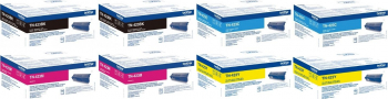 Pachet Cartus toner Brother Original 2x TN423BK Negru 2x TN423C Cyan 2x TN423M Magenta 2x TN423Y Galben 37000 pagini 