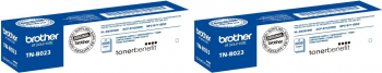 Pachet Cartus toner Brother Original 2x TNB023 Negru 4000 pagini 