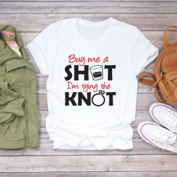 Tricou Personalizat Bumbac - Buy me a Shot 1