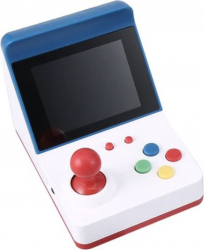 Consola Jocuri Arcade Retro 360 jocuri in 1 cu 2 joystick-uri Alb BBL1521