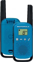 Set Statie radio PMR446 Motorola Talkabout T42 2 Walkie-Talkies 16 canale 4 km Albastru BBL2795 